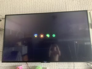 sua tv sony bi treo logo